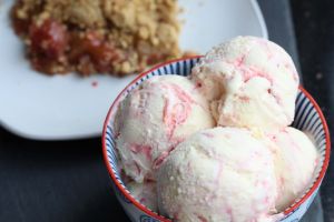 Equi's Rhubarb & custard ice cream